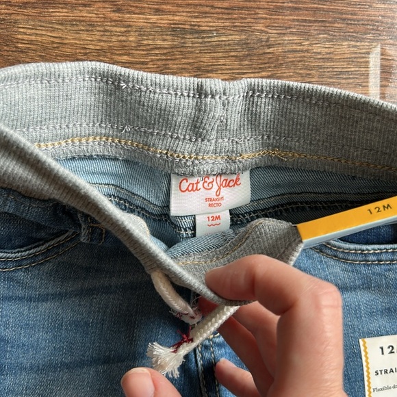 NWT Bundle of Cat & Jack Kids Denim and Tan Pants | Cat & Jack Set | Cat & Jack - Picture 5 of 10